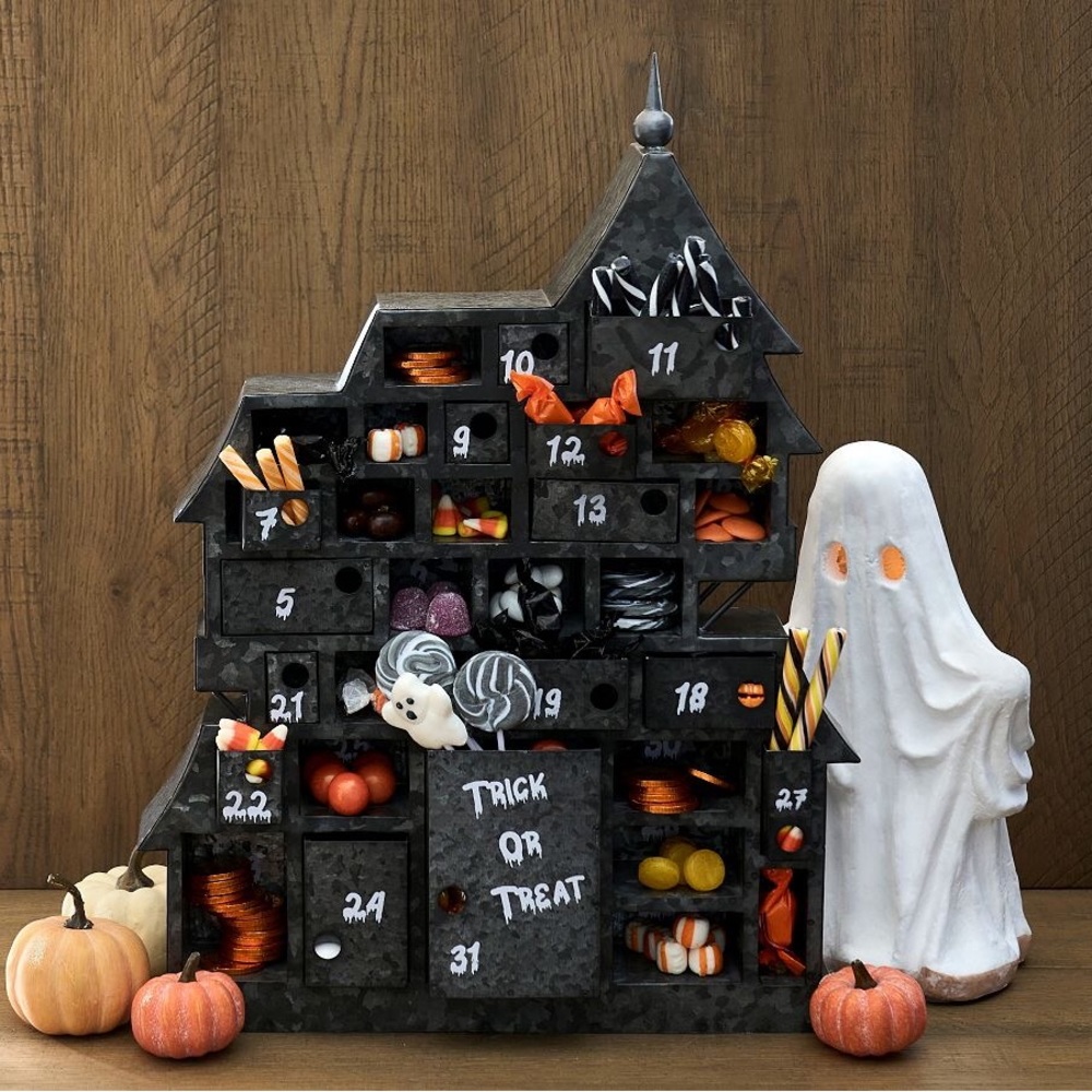 Pottery Barn Handcrafted Spooky Terracotta Tall Ghost Accent Luminary Figure BN - Picture 6 of 8
